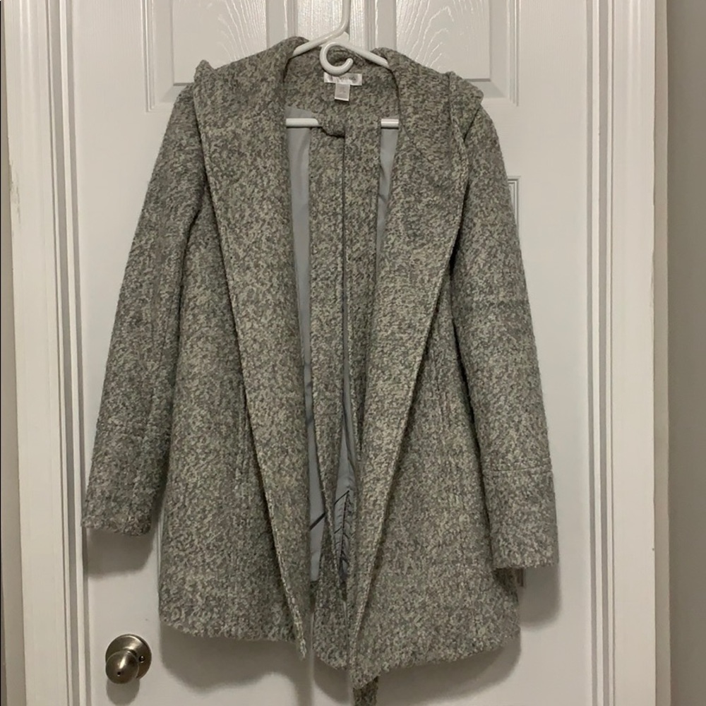 Winter maternity wrap coat